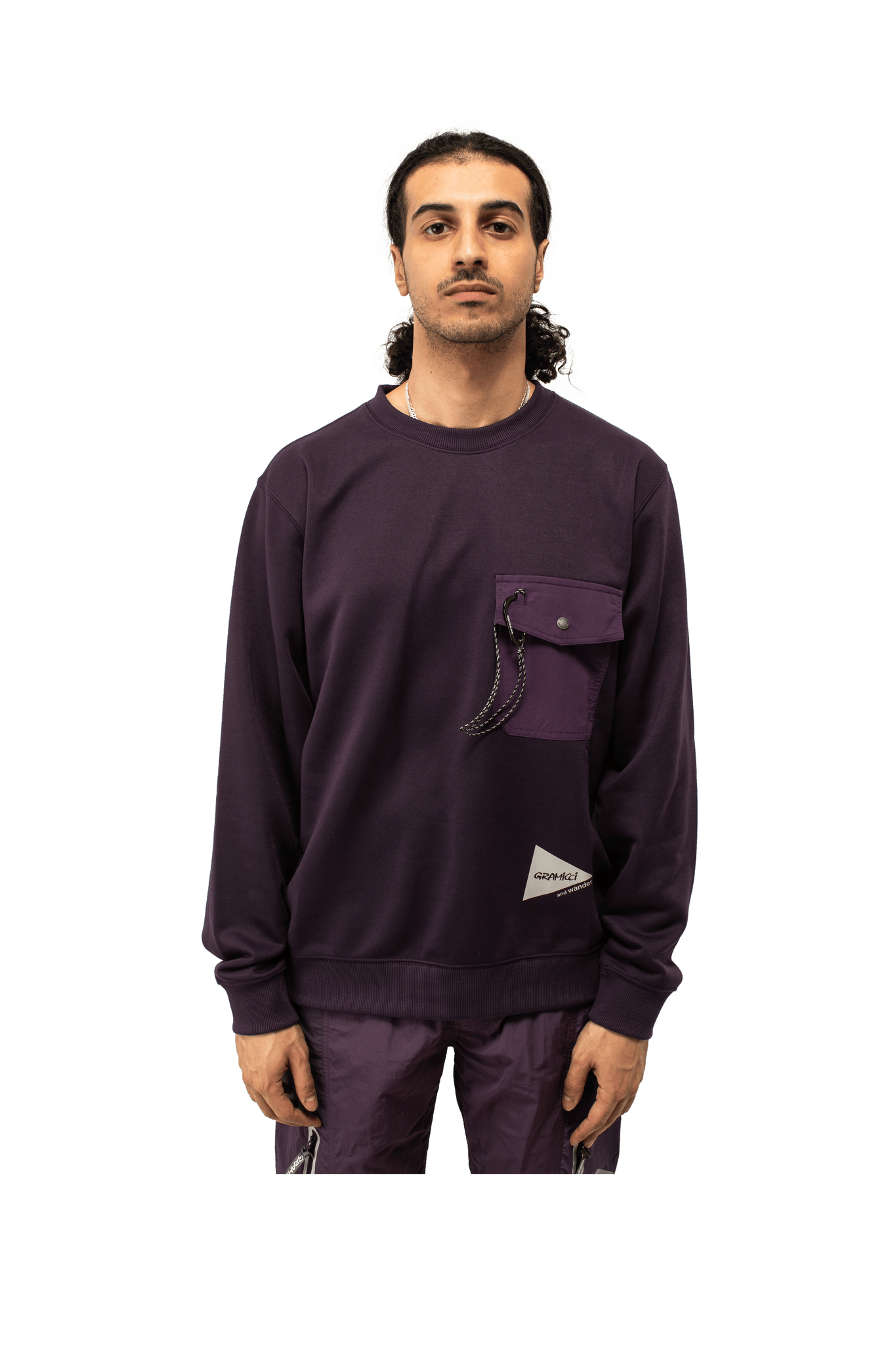 Pocket Sweatshirt x And Wander