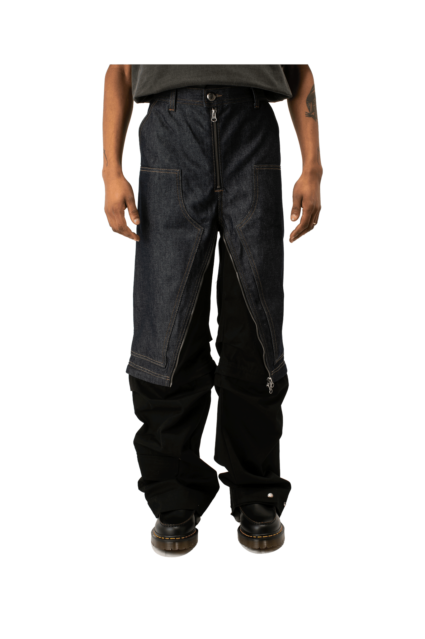 Milly Detachable Carpenter Jeans