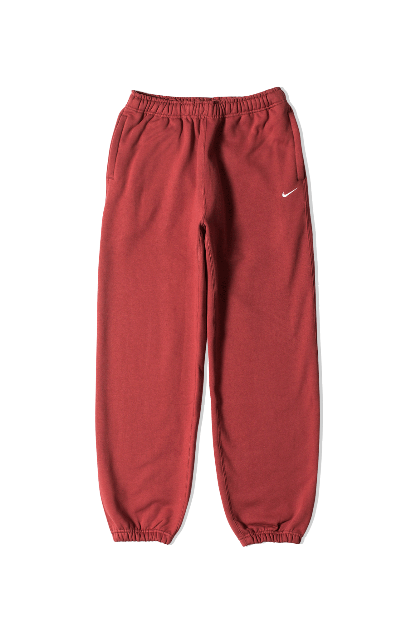 Nike NRG Solo Swoosh Women's Fleece Pants, Black - CW5565-010 - XS