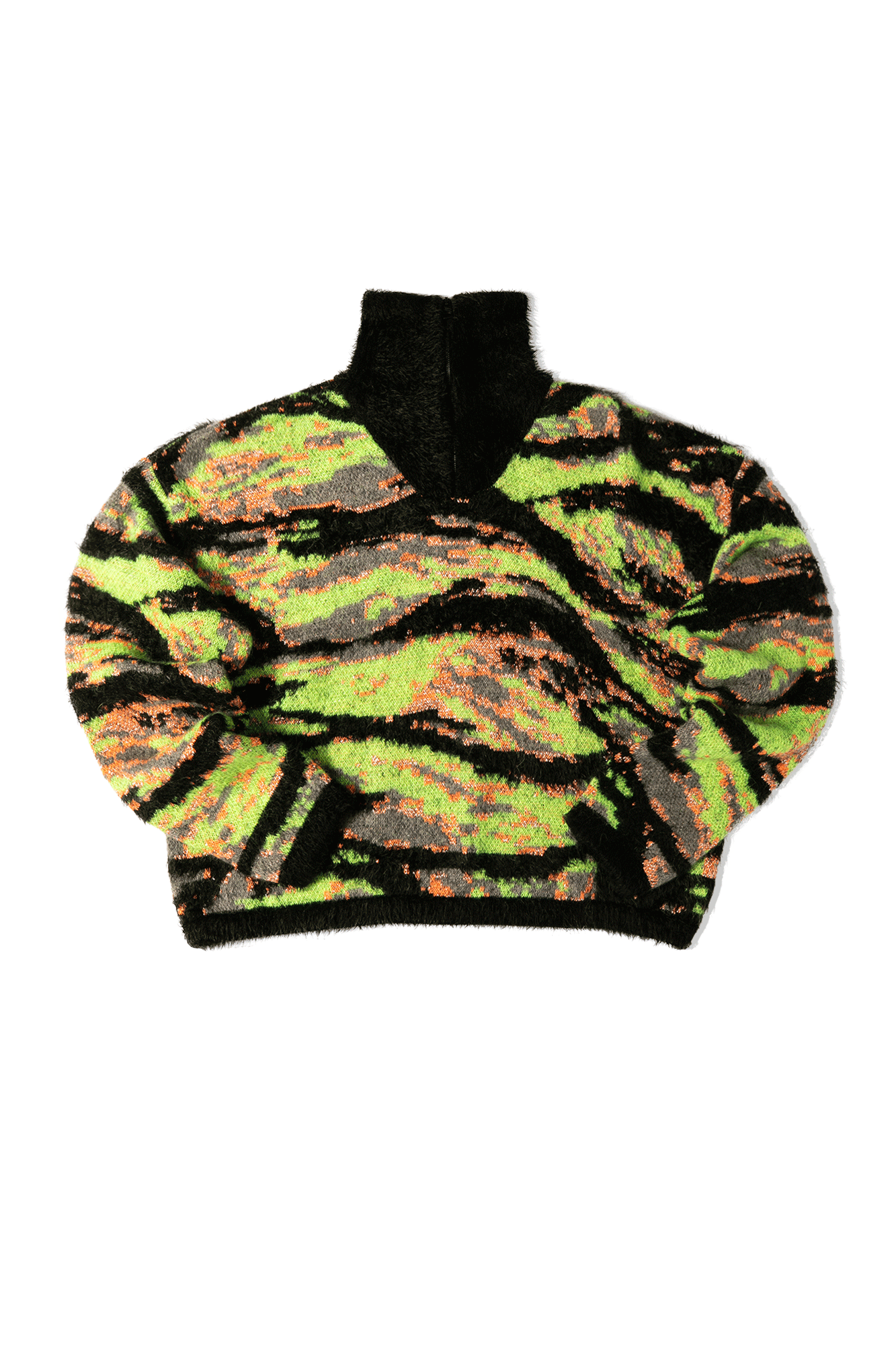 Jacquard Tiger Knitted Swater